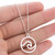 Bohemian Wave Stainless Steel Collar Necklace