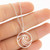 Bohemian Wave Stainless Steel Collar Necklace