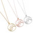 Bohemian Wave Stainless Steel Collar Necklace