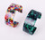 Bohemian Leopard Acid Acrylic Resin Cuff Bracelet
