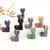 Deer Pyrite Crystal Carved Healing Gemstone Home Decor