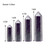 5-8cm Lilac Stone Obelisk Point Crystal Home Decoration