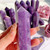 5-8cm Lilac Stone Obelisk Point Crystal Home Decoration