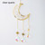 Crystal Amethyst Raw Stone Garden Decoration Wind Chime