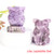 5pcs Animal Healing Stones Crystal Carved  Home Decor