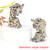 5pcs Animal Healing Stones Crystal Carved  Home Decor