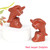 5pcs Animal Healing Stones Crystal Carved  Home Decor