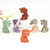 10pcs Animal Healing Stones Crystal Carved  Home Decor