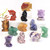 20pcs Animal Healing Stones Crystal Carved  Home Decor