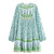 Bohemian Floral Rayon Happie Mini Dress