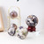 Natural Cherry Blossom Agate Crystal Sphere Energy Ball