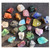 50g  Mineral clear Quartz Mixed Chakra Fish Tank Stone