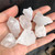 50g  Mineral clear Quartz Mixed Chakra Fish Tank Stone