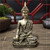 Golden Meditation Buddha Sculpture