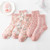 Woman 5 Pairs/ Lot Embroidery Spring Kawaii  Lolita Socks