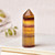 1PC  Obelisk Polished Yellow Fluorite Crystal Point Wan 50-80mm Energy Stone