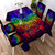 Colorful Flower of Life  Decorative Table Linen