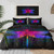 Colorful Dragonfly Mandala Print Bedding Set