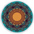 Mandala Geometric Microfiber Round Beach Towel