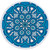 Mandala Geometric Microfiber Round Beach Towel