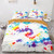 Spiral Colorful Rainbow Tie Dye Abstract Bedding - 70x133cm 2pcs