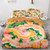 Spiral Colorful Rainbow Tie Dye Abstract Bedding - 173x218cm