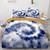 Spiral Colorful Rainbow Tie Dye Abstract Bedding - 173x218cm