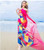 Fashion Chiffon Large Scarf Beach Bikini Up