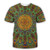 3D Trippy Streetwear Glow in the Dark T shirt - size Asian size L
