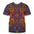 3D Trippy Streetwear Glow in the Dark T shirt - Asian size XL