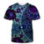3D Trippy Streetwear Glow in the Dark T shirt - size Asian size XXL