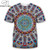 3D Trippy Streetwear Glow in the Dark T shirt - size Asian size XXL