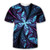3D Trippy Streetwear Glow in the Dark T shirt - size Asian size XXXL