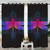 Colorful Dragonfly Mandala Drapes Curtain (W100xH200cmx1 Piece)