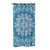 Boho Floral Mandala Window Curtain (W100xH200cmx1 Piece)