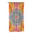Boho Floral Mandala Window Curtain (W100xH200cmx1 Piece)