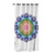 Boho Floral Mandala Window Curtain (W200xH250cmx1 Piece)