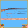 France 6th Army Group - Lebel 1886 Rifle Set (Wood & Metal) - 1/6 Scale -