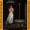 Radiant Crown Divinity (Silver) - Saree Skirt & Blouse - 1/6 Scale -