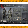 Female Precision Shooter - Radio & Headphones - 1/6 Scale -