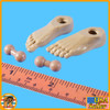 US 7th Iowa Volunteer - Feet w/ Ball Joints - 1/6 Scale -