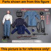 US 7th Iowa Volunteer - Pants w/ Suspenders - 1/6 Scale -