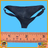 Medusa (Golden) - Black Underwear Panties - 1/6 Scale -