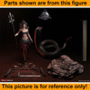 Medusa (Silver) - Maroon Skirt - 1/6 Scale -