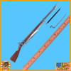 Napoleonic Infantry Sapper - Flintlock Rifle (Wood & Metal) - 1/6 Scale