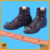 GK Hearts 6 Augustine - Brown Boots w/ Balls #2 - 1/6 Scale