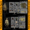 Lieutenant Buck Paratrooper - Jump Boots #1 - 1/6 Scale Part - Facepool