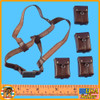 Death Korps - Leather Harness & Pouches - 1/6 Scale