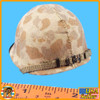Sledge Hammer Mortar Team - M1 Camo Helmet (Metal) - 1/6 Scale