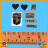 Air Assault 101st - Patches Set (Ross) - 1/6 Scale